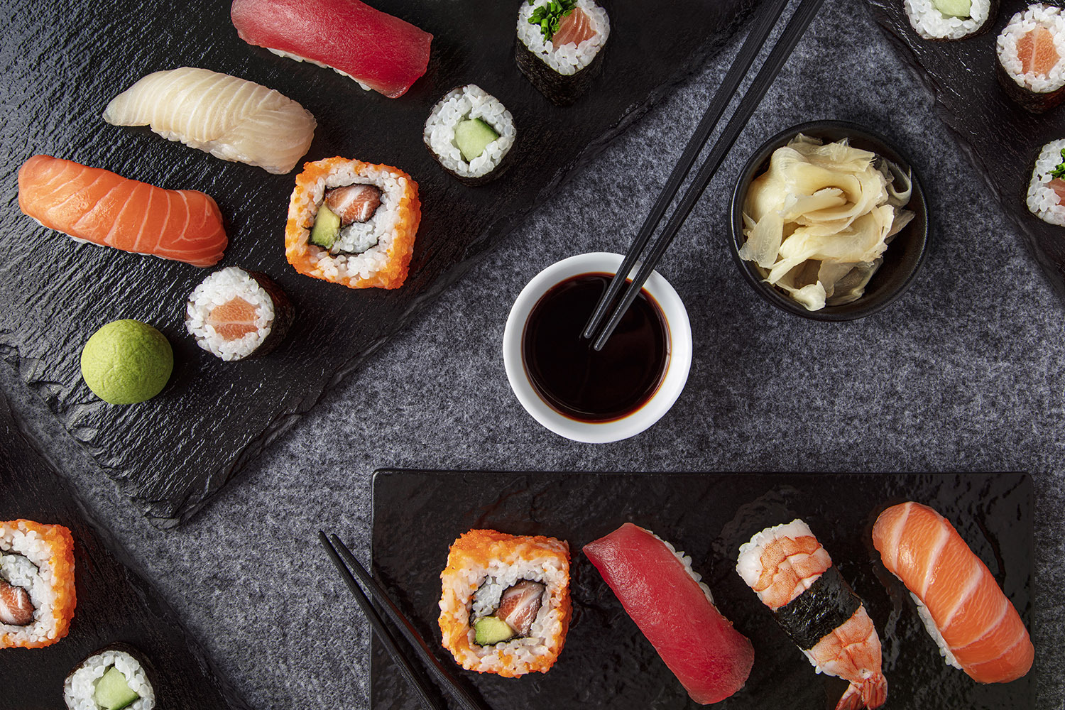 Plateau de sushis Sushizen pour service traiteur événementiel